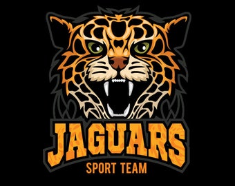 JAGUARS MASCOT SPORTS Team Clipart-Vector Clip Art Graphics-Digital Image Download-Business Template Logo Design Files-eps, ai, svg, cdr,pdf