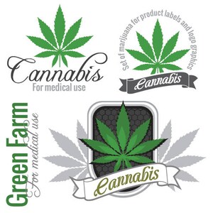 MEDICAL MARIJUANA-WEED Clipart-Vector Clip Art Graphics-Digital Download-Template Design Files-Logo-Badge-Emblem-Sign -eps, ai, svg, cdr,pdf