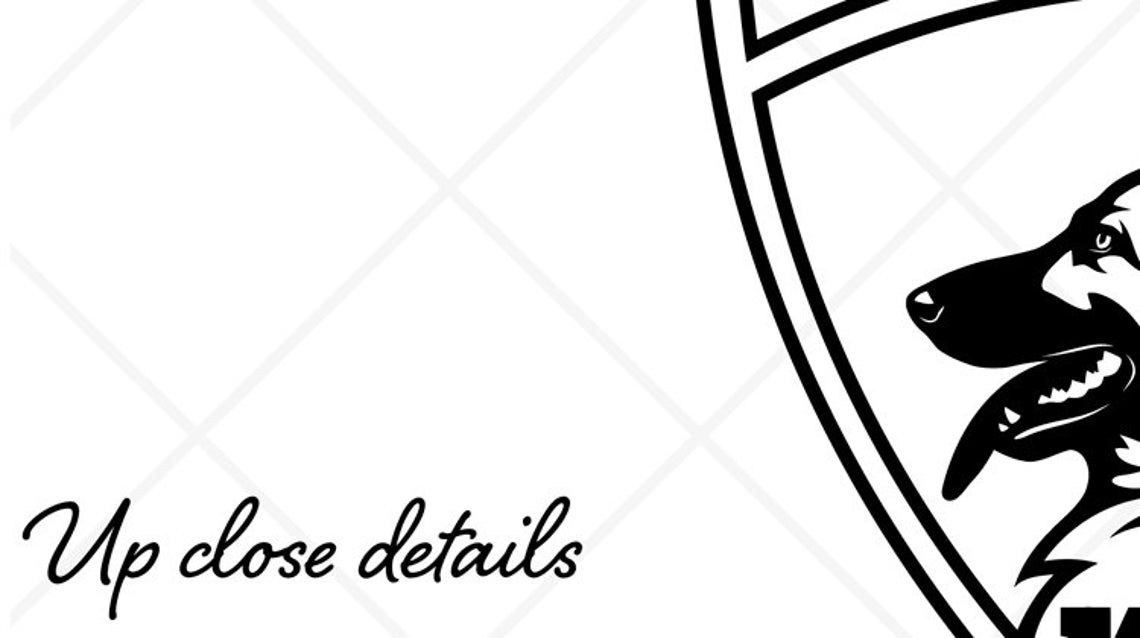 POLICE Dog K9 Badge Clipart-vector Clip Art Graphics-digital - Etsy New