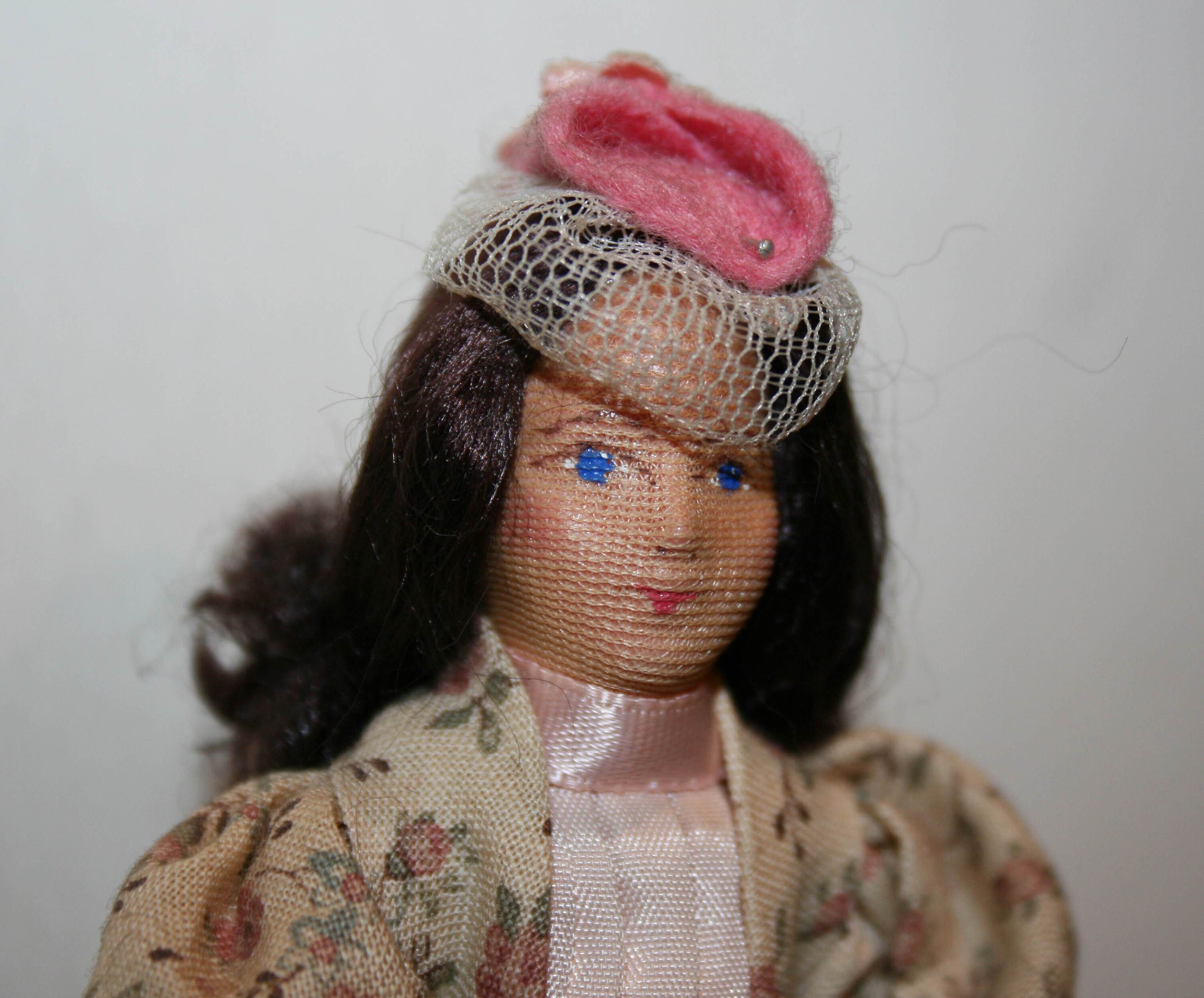 Vintage Doll Lovely Erna Meyer Lady Dollhouse Dolls Made In Etsy