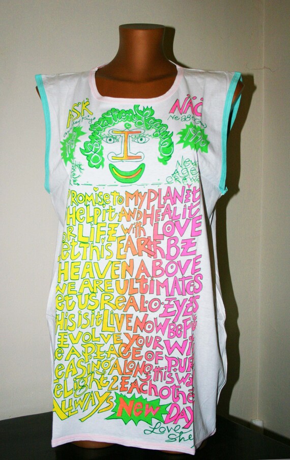 Rare vintage 80s TSHIRT /Short sleeve t-shirt/Dres