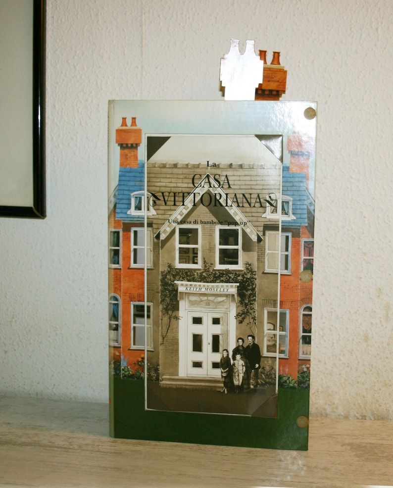 Victorian Dollhouse Pop up Book by Keith Moseley Rare Italian Edition