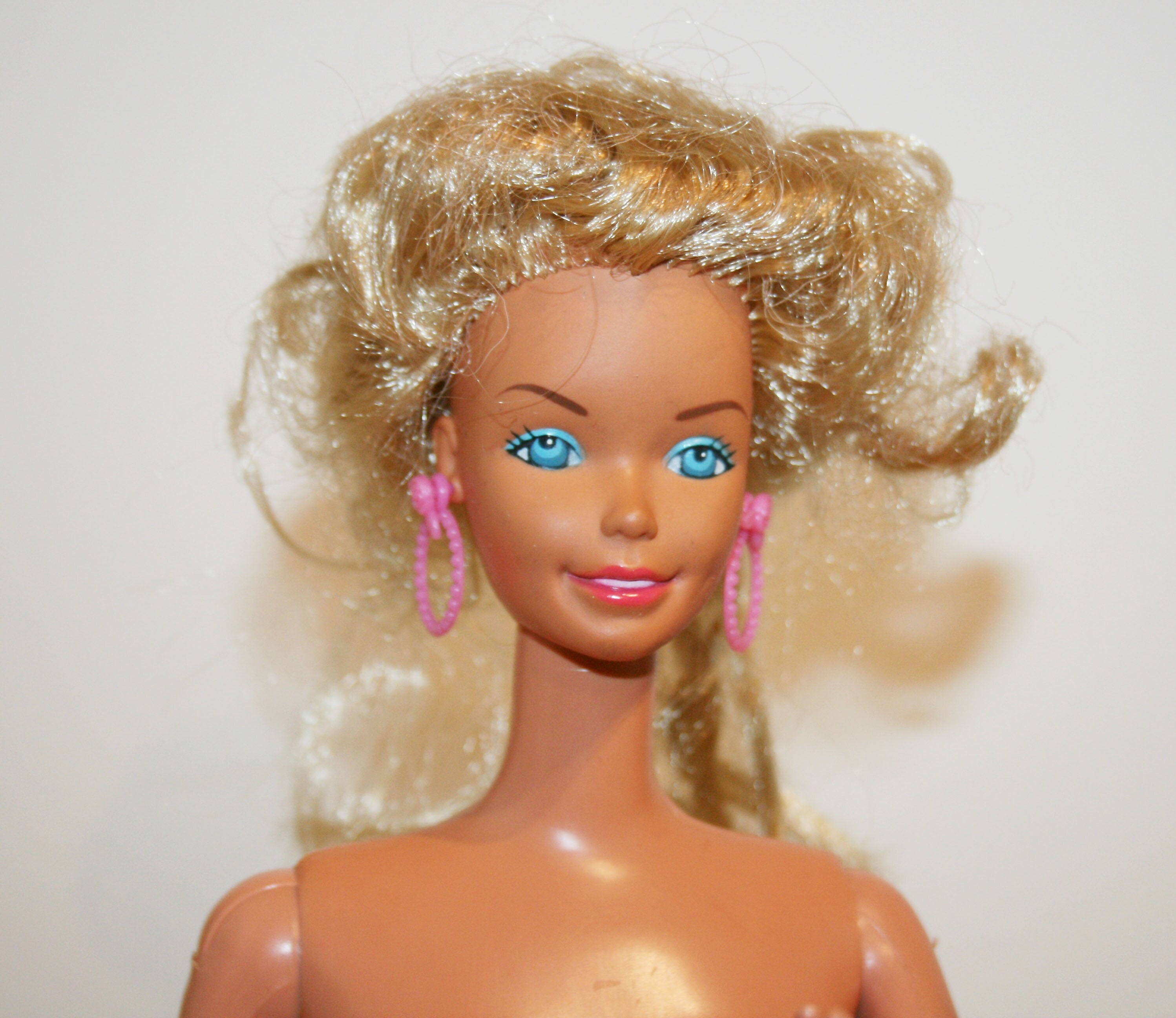 Barbie 70s SUPERSIZE Super Hair Quick Curl Mattel 1978 Hard Etsy