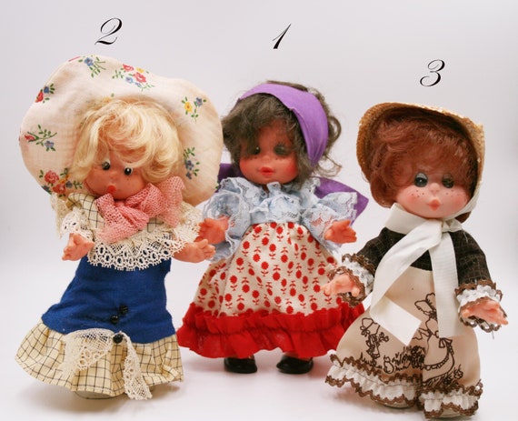 Real Vintage a delightful 70s dolls 
