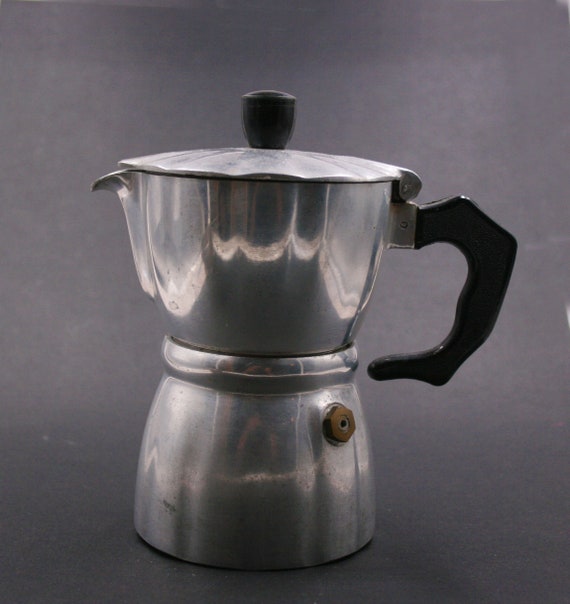 Mind Reader Silver Stove Top Espresso Coffee Maker