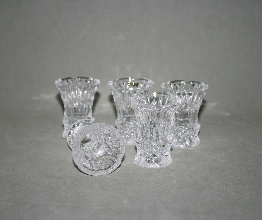 Replacement Cups for Chandeliers, Vintage Glass Lamp Holder, Chandelier