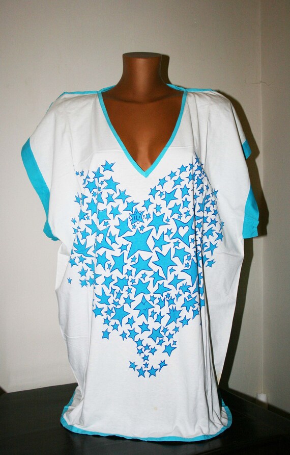 Rare vintage 80s TSHIRT stars/Short sleeve t-shirt
