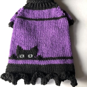 Handknit Dog Sweater