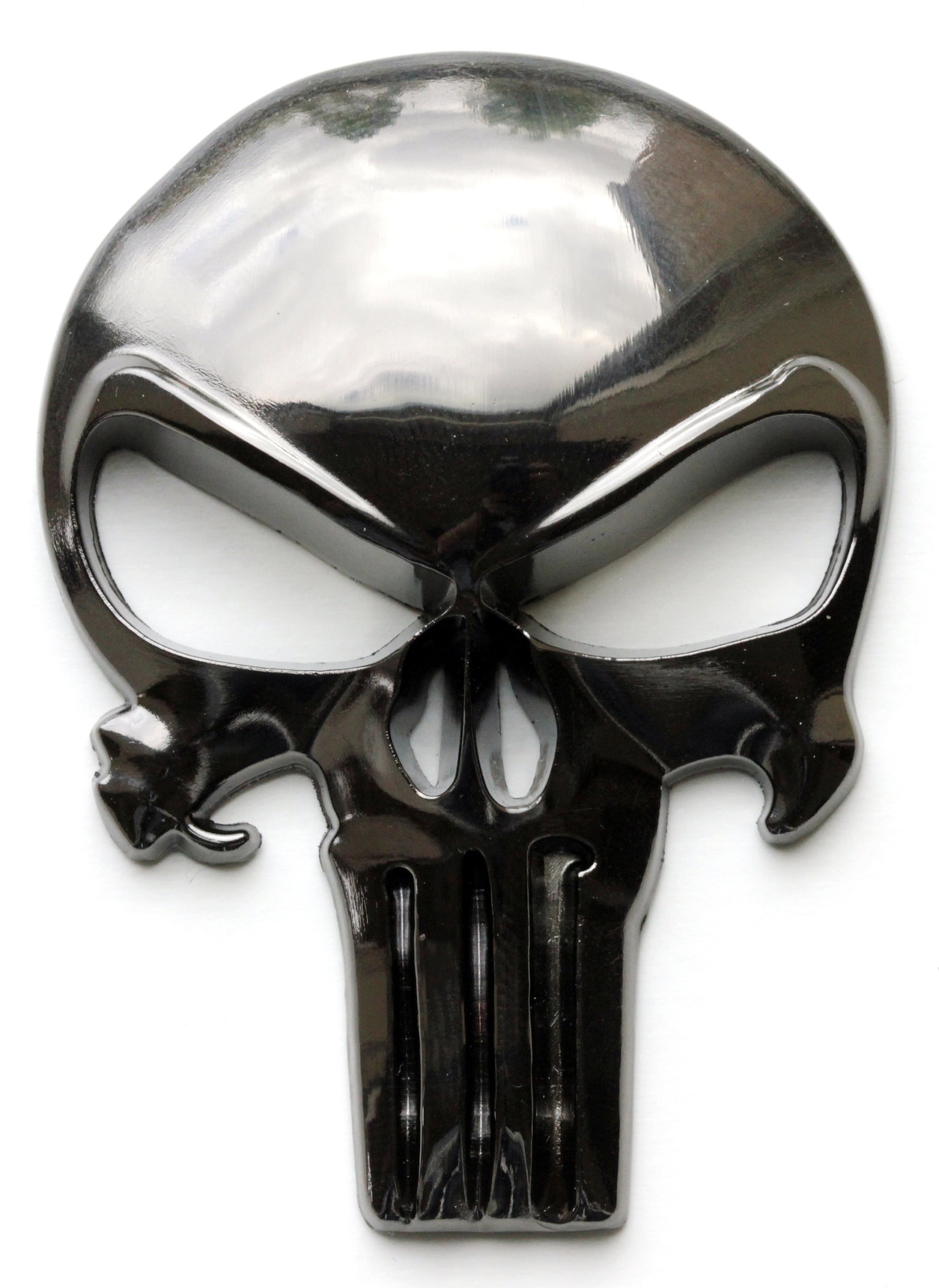 Punisher Skull 3d Metal Emblem Badge Sticker Decal 5 Pack Etsyde