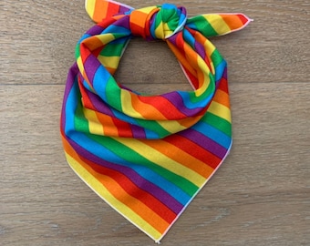 dog bandana, pride, rainbow dog bandana, LGBTQ Dog bandana