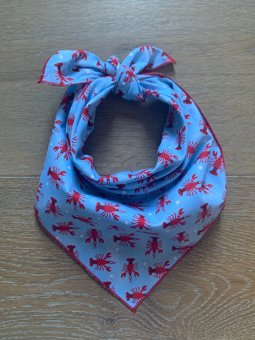 Dog Bandana Lobster Summer Crawfish Sea Ocean Etsy