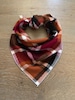 Dog Bandana, fall plaid, winter dog bandana, flannel bandana, halloween dog bandana, 