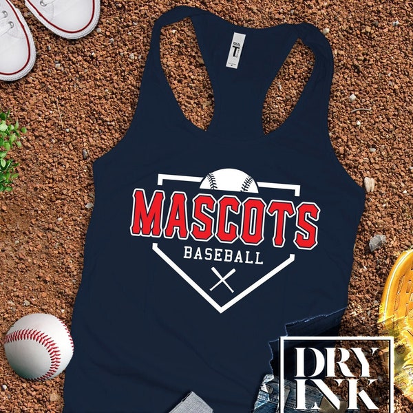 Custom Baseball Tank, Baseball Team Tank, Softball, Baseball Mom Tank, Glitter Baseball Tank, Women Baseball Tank, Baseball Gift for Mom