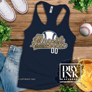 Custom Baseball Tank, Baseball Team Tank, Softball, Baseball Mom Tank, Glitter Baseball Tank, Women Baseball Tank, Baseball Gift for Mom