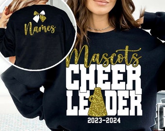 Custom Cheer Sweatshirt, Cheer Sweater for Girls, Cheer Swag, School Cheer Sweaters, Cheer Competition, Cheer Camp Sweatshirts, Cheer Gifts