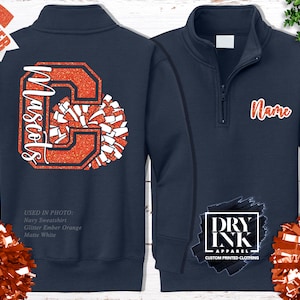 Custom Cheer Sweatshirt, Cheer Poms, Cheer Jacket, Cheer Youth Sweatshirt, Cheer Captain Jacket, Cheer Warmups, In My Cheer Era, CHR09222101