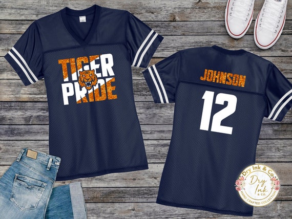 personalized tigers jersey