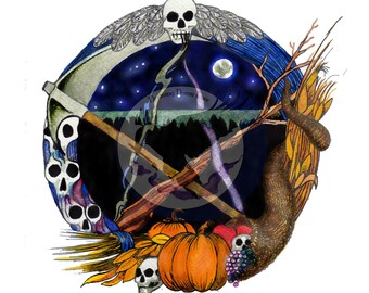 Samhain Pentagramm