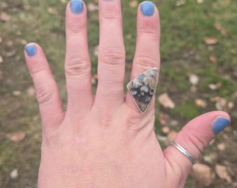 Jasper ring size 7.75