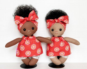 Baby Doll(Brown or Tan skin) Black Doll. Latin Hispanic Doll. Mixed Race Doll