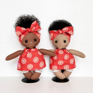 Baby Doll(Brown or Tan skin) Black Doll. Latin Hispanic Doll. Mixed Race Doll