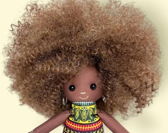 Black Doll. African American Doll