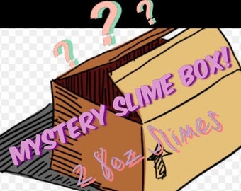8oz and 4oz Mystery SLIME box