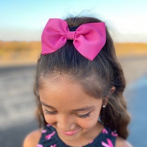 Solid Color Bows, Big Hair Bows