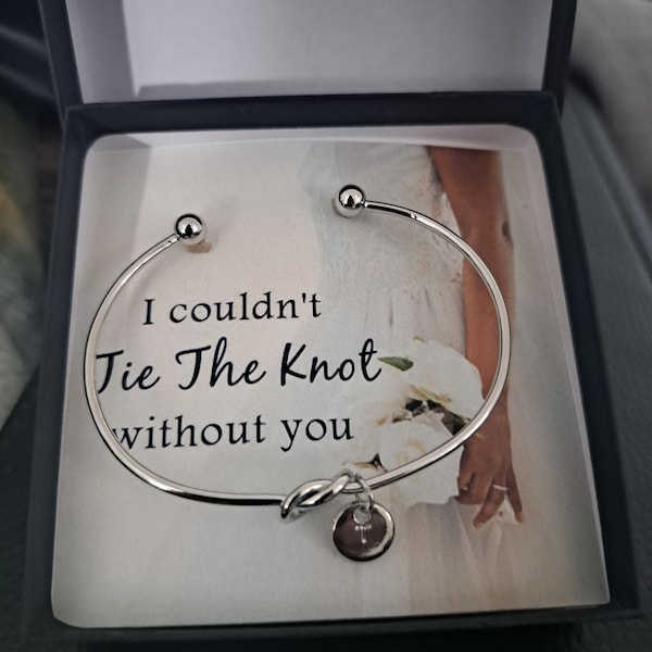 I Couldn't Tie The Knot Without You, Would You Be My, Bridesmaid Proposal Box, Bridesmaid Jewelry, Wedding Party Gifts, Bridal Accessories