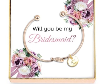Will you be my Bridesmaid, Bridesmaid Gift Box, Personalized Bridesmaid Proposal Box, Bridesmaid Proposal, Bridal Party Proposal Gift Box