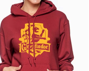 GRYFFIN CREST Hoodie - Gryffin Hoodie - HP Clothes - Men's Hoodie - Women's Sweatshirt