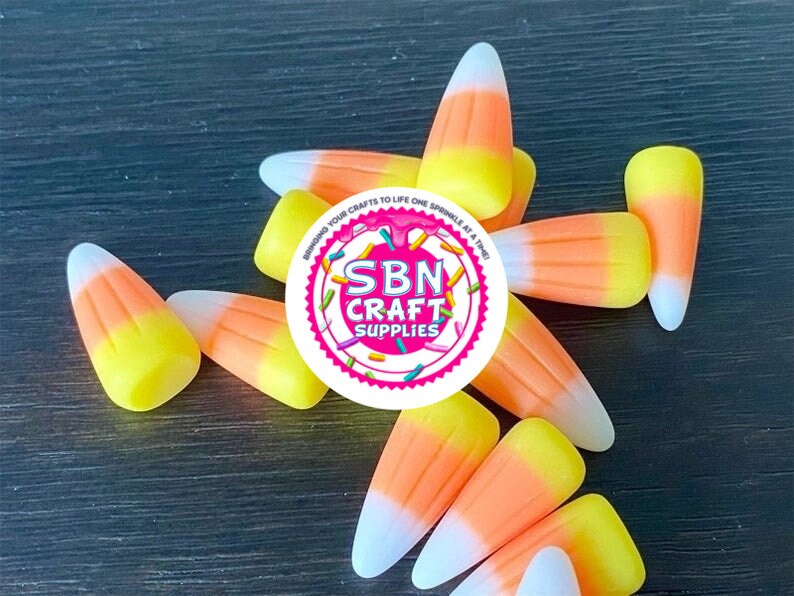 NEW Realistic Fake Candy Corn Cabochon Charms Decoden Kawaii - Etsy