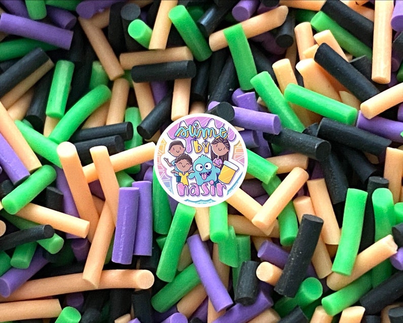 NEW Halloween Tonic Fimo Slices Fake Sprinkles DIY Polymer Clay Fake Candy Sugar Sprinkle Decorations Fake Cake Dessert Simulation Food
