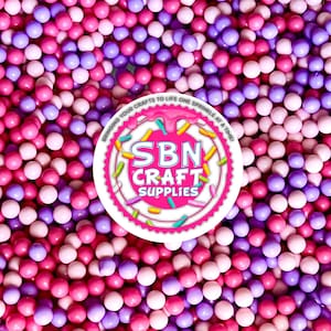 NEW 4mm Only You Faux Valentine Nonpareil Fake Food Tapioca Pearls Caviar Pearls No Hole Beads Boba Fake Baking Fake Deco Toppings