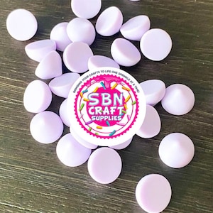 20pc Pastel Purple Chocolate Chips Resin Fake Deco Toppings Baking for Decoden Cookies Faux Chocolate Chunks Fake Bake Supplies Valentine