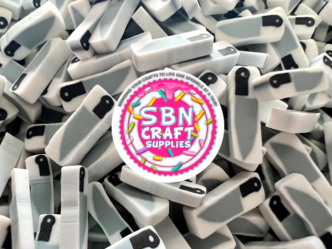 NEW 5mm and 10mm Knife Fimo Slices Fake Halloween Sprinkles Polymer