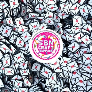 BULK 500 GRAM 5mm and 10mm Valentine Heart Sealed Letter Fake Sprinkles fake food decoden  fake dessert faux crafts slime polymer clay