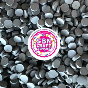 50 Gramm 5 mm runde schwarze Schokoladenchip-Fake-Streuseln | Fake Food Dekoden Schleimlieferant Fake Dessert Fake Food Fake Backzubehör (0262)