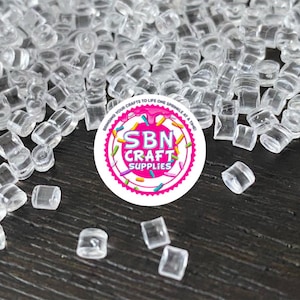 50 Gram Miniature Fake Ice Cubes | fake food decoden resin dollhouse miniatures Tiny fake ice baking supplies fake dessert faux food craft