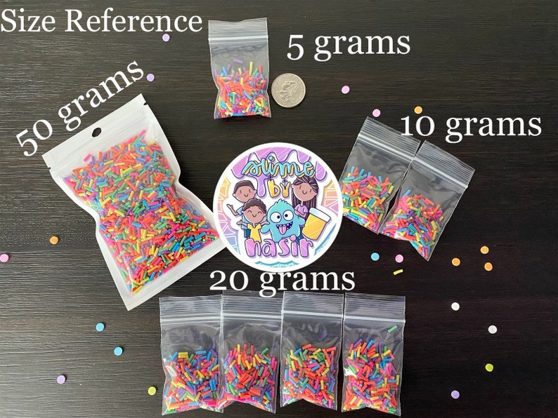 NEW Halloween Tonic Fimo Slices Fake Sprinkles DIY Polymer Clay Fake Candy Sugar Sprinkle Decorations Fake Cake Dessert Simulation Food