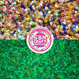 BULK 4oz. Multicolor Glow in the Dark Rhinestones Resin Rhinestones NO AB Coating Mixed Size Nonhotfix