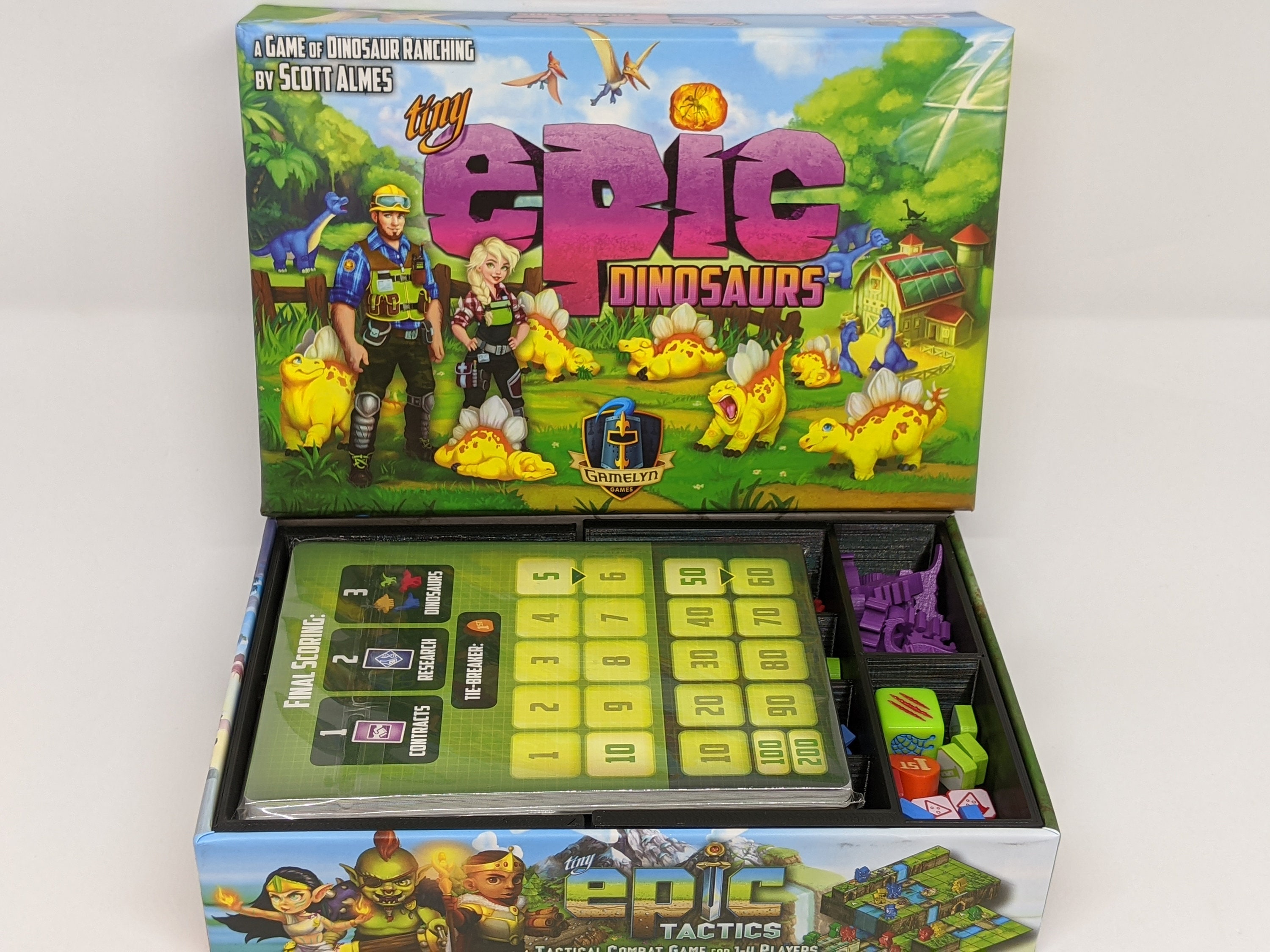 Tiny Epic Dinosaurs Kickstarter Edition - Gamelyn Games - More Fun Faster