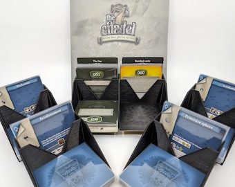 The 7th Citadel Card Shoes - 7th Continent - Organizer - Playing Card - Deck Holder - Board Gamer Gift - Standard