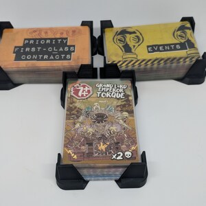 Wasteland Express Lieferservice Kartenhalter Upgrade - Individuell - Teiler - Sortierer - Karten mit Hülle - Gamer Geschenke