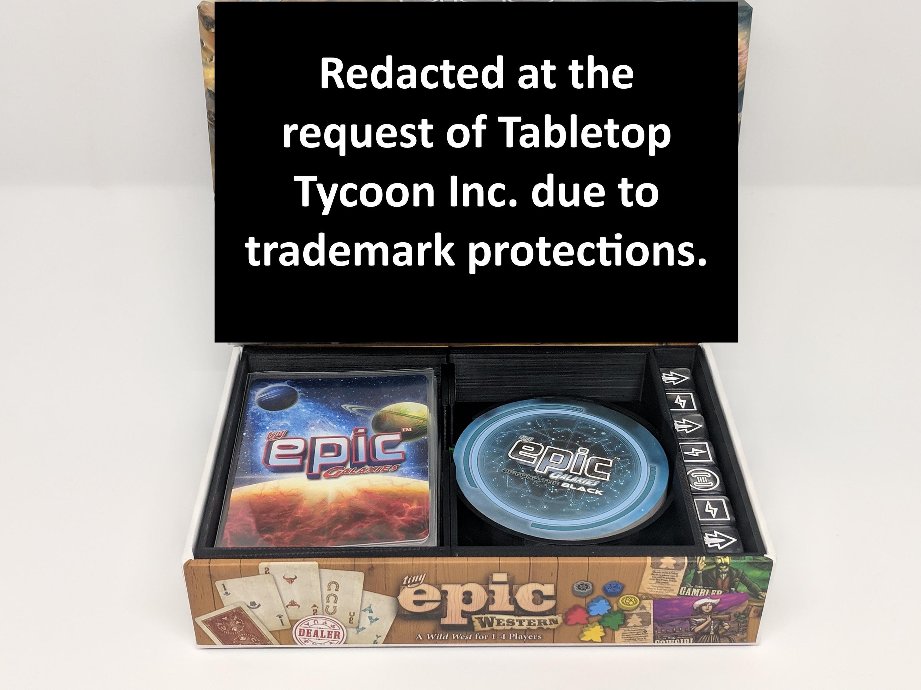 Tiny Epic Galaxies Beyond the Black Insert for Sleeved Cards (unofficial) -  3D Printed Board Game Organizer - Etsy