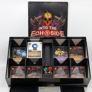 ICP: Atualização de inserção de construção do deck Echoside - Personalizado - Divisor - Classificador - Cartões com mangas - Presentes para jogadores
