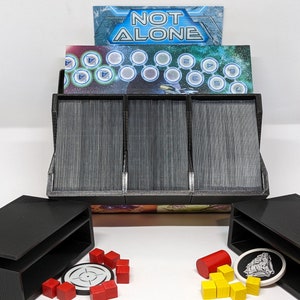 Não Sozinho com Expansões Inserir Upgrade - Santuário - Exploração - Divisor - Classificador - Cartas com Manga - Jogo de Cartas - Ficha - Presentes para Jogadores