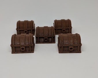 Cofre del tesoro de la mazmorra: Mejora del juego de mesa impreso en 3D - DnD/Gloomhaven