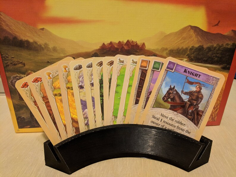 Playing Card Hand Holder Custom Various Colors Available Etsy