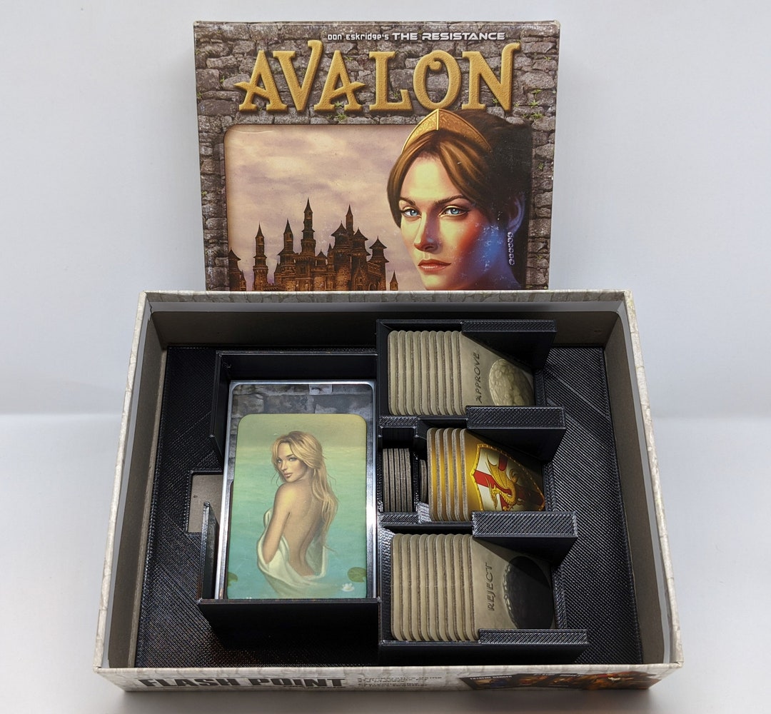 avalon card sleeves The Resistance: Insert :: Mini Manatee New Zealand Tainted Grail: All In Compatible